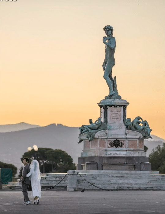 Une statue célèbre à Florence 