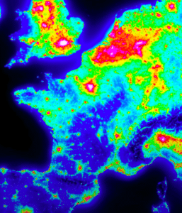 Où photographier la Voie lactée selon la pollution lumineuse ? 