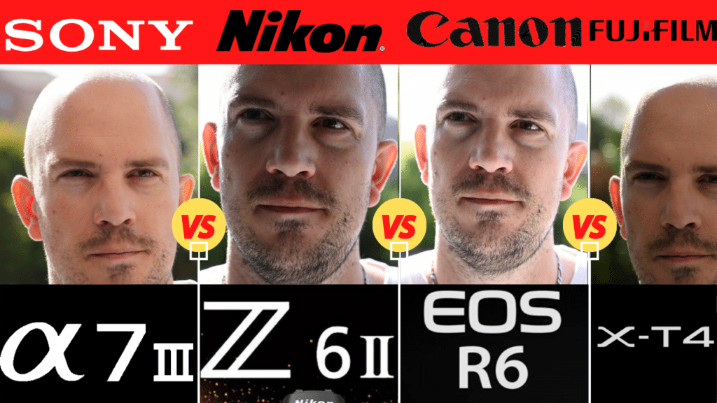 Comparatif photo Nikon Z6II Canon R6 Sony