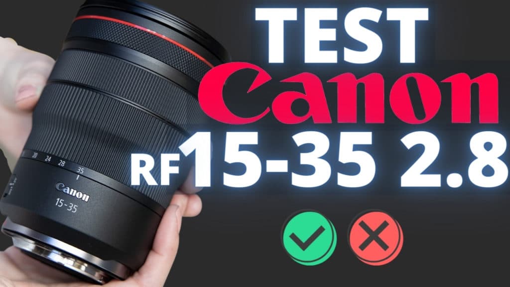 Test Canon RF 15-35 2.8